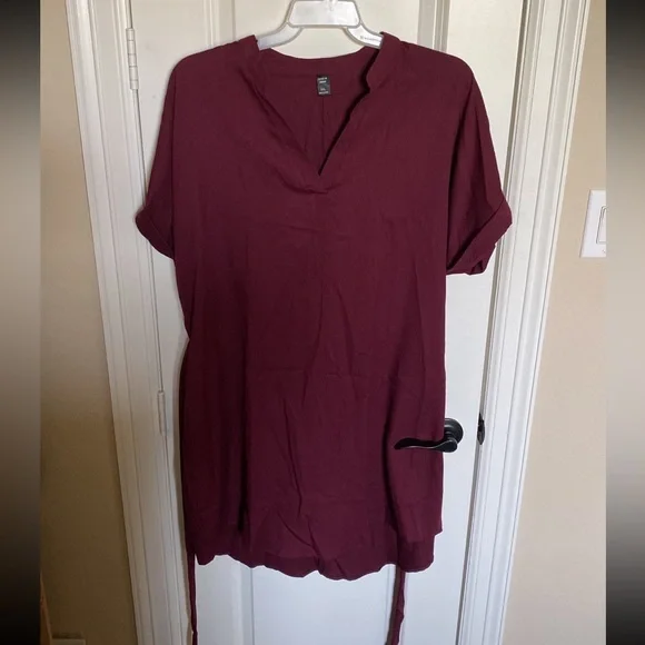 Shein Dresses | New Womens Plus Size Clothes Shein Curve Dress Size: 3x | Color: Red | Size: 3x | Cocomo1632's Closet